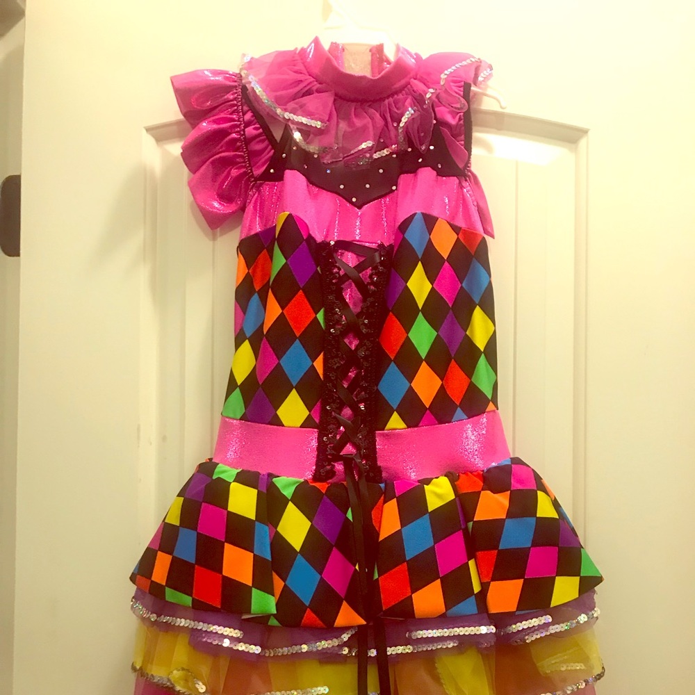 Acro/jazz dance costume